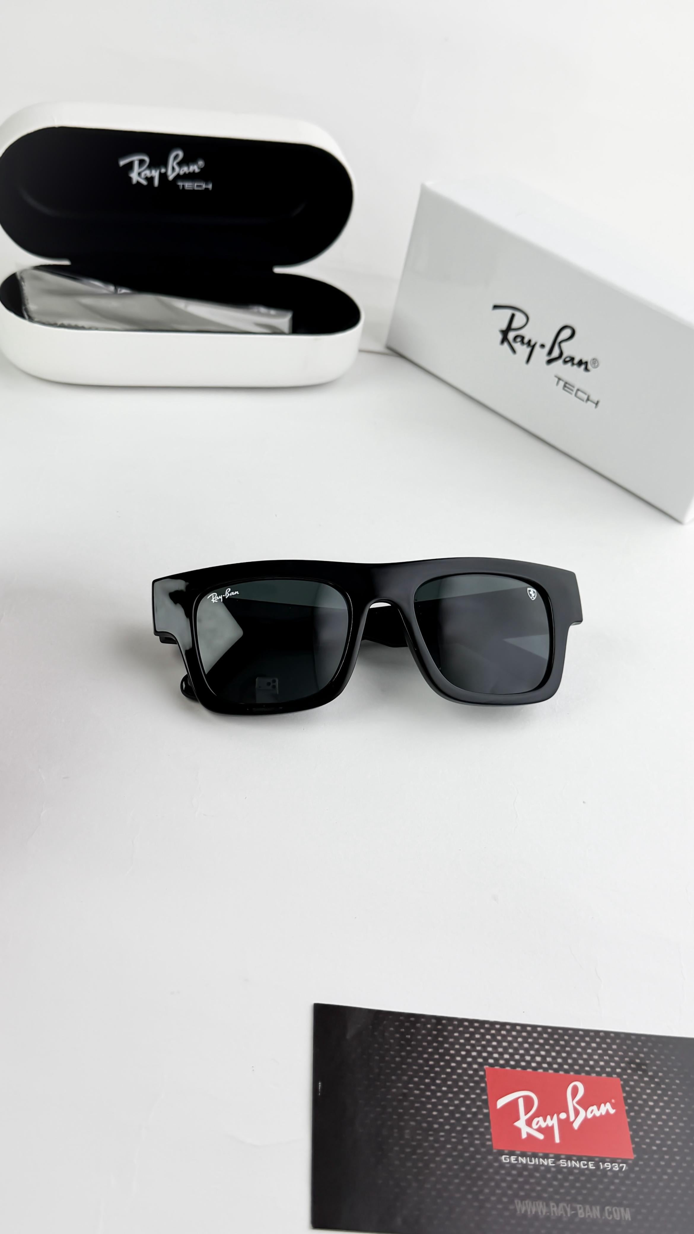 RAY_BAN BLACK FERRARI 4415 SUNGLASS