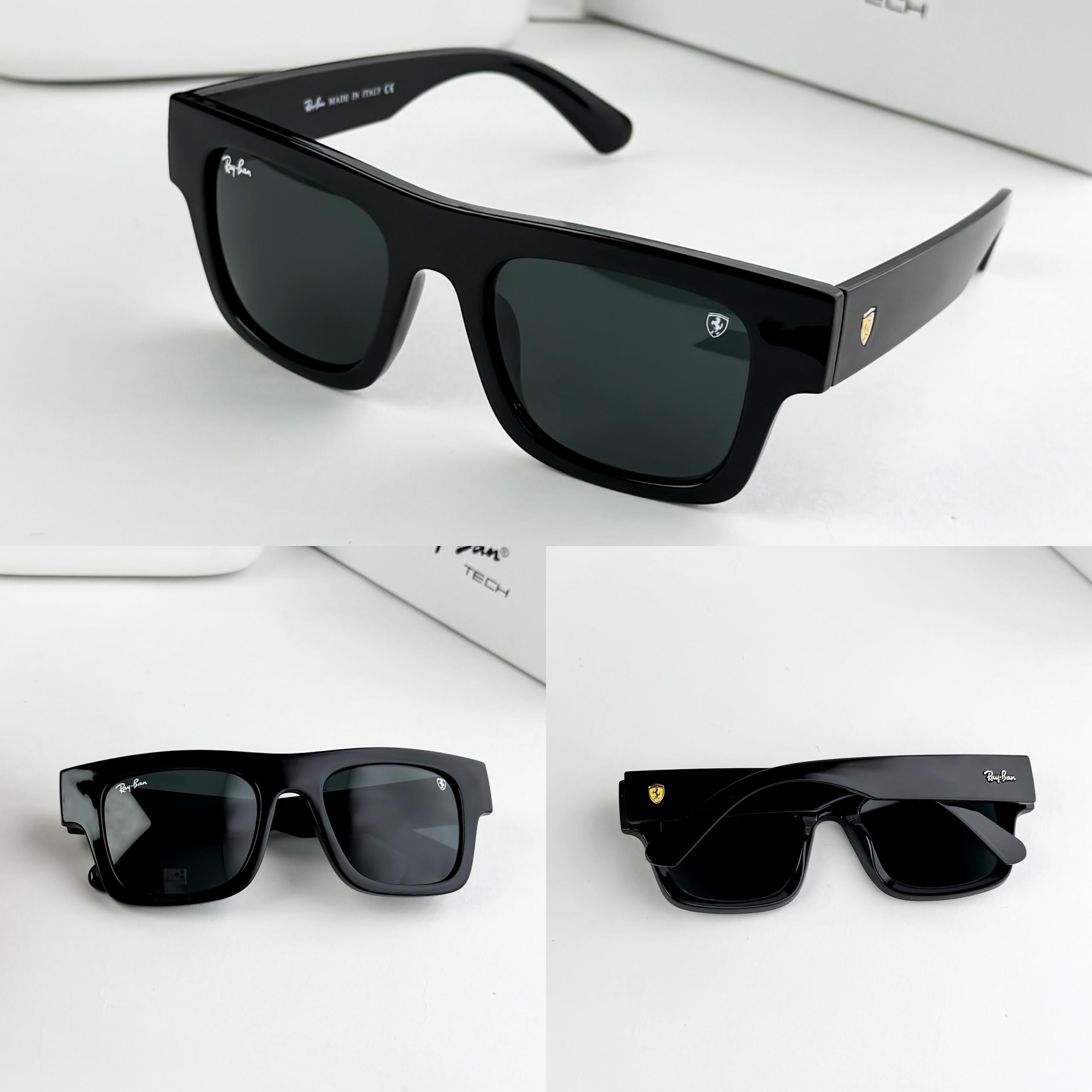 RAY_BAN BLACK FERRARI 4415 SUNGLASS
