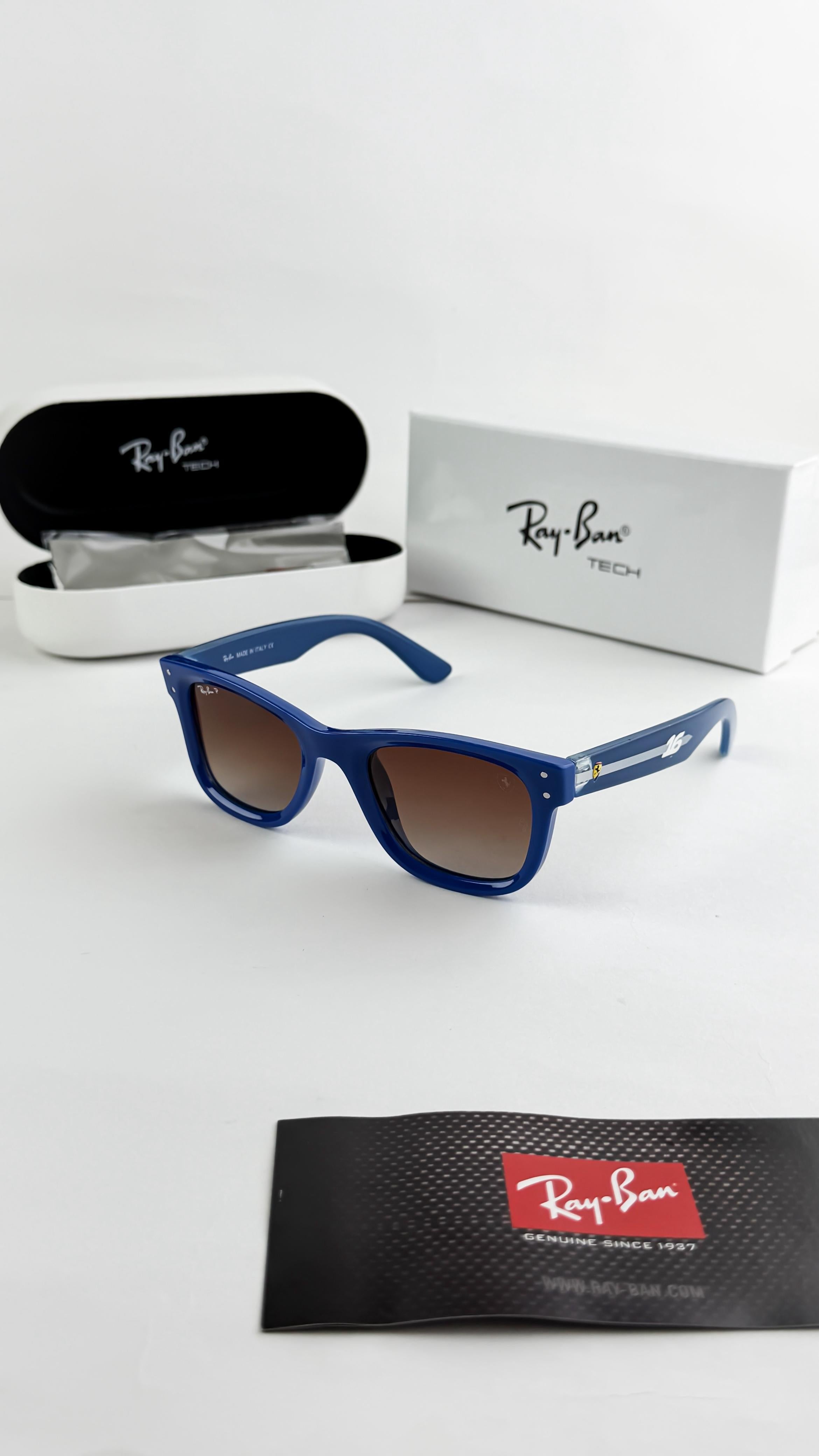 RAY_BAN 0502 BLUE BROWN SUNGLASS