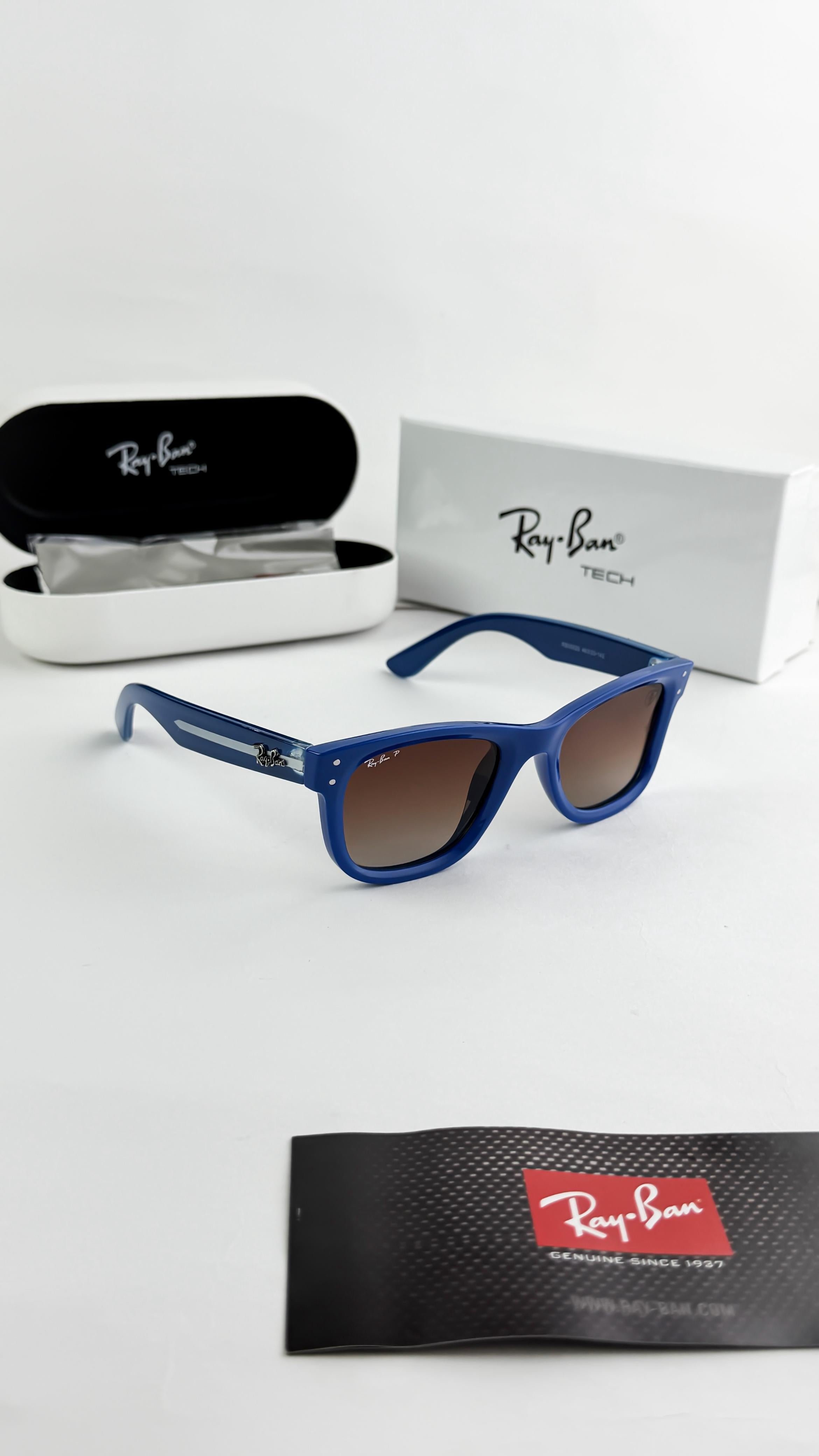 RAY_BAN 0502 BLUE BROWN SUNGLASS