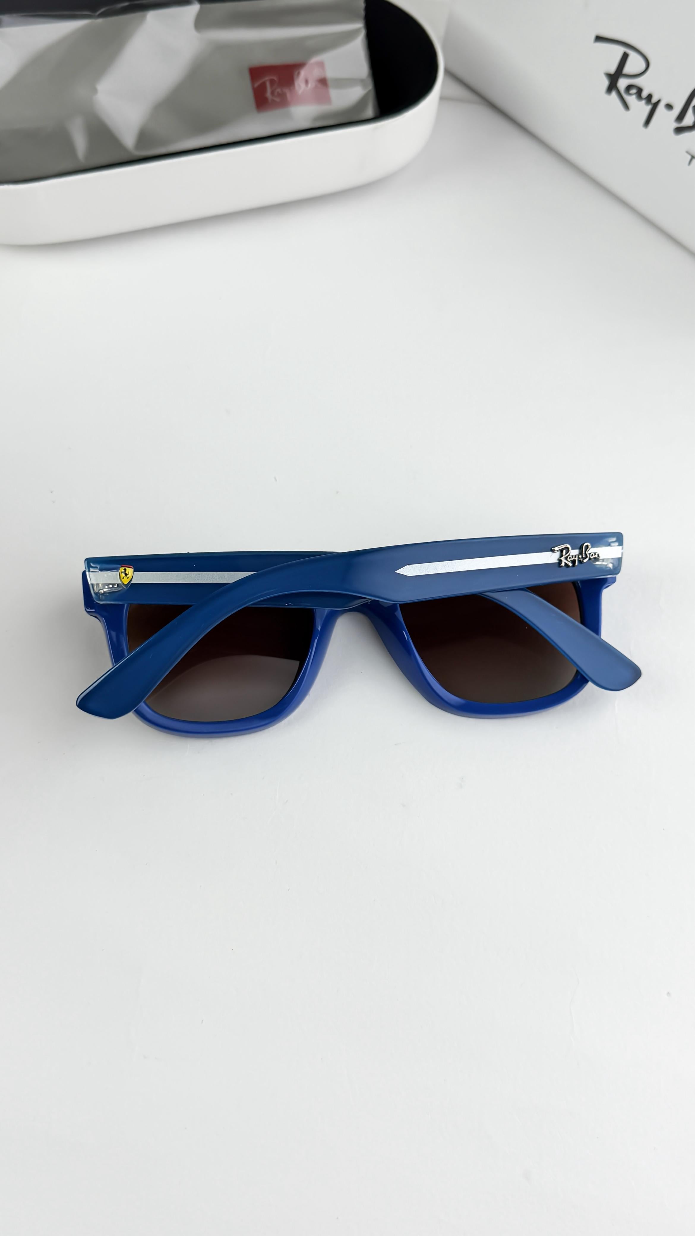 RAY_BAN 0502 BLUE BROWN SUNGLASS