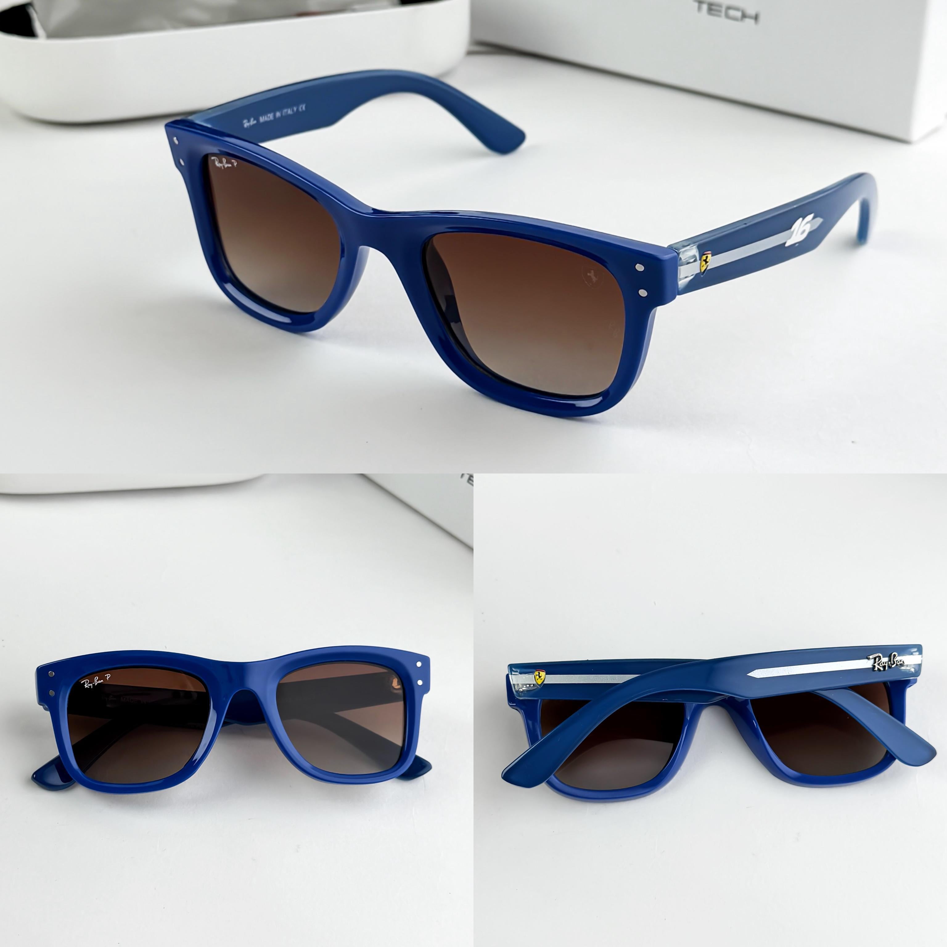 RAY_BAN 0502 BLUE BROWN SUNGLASS