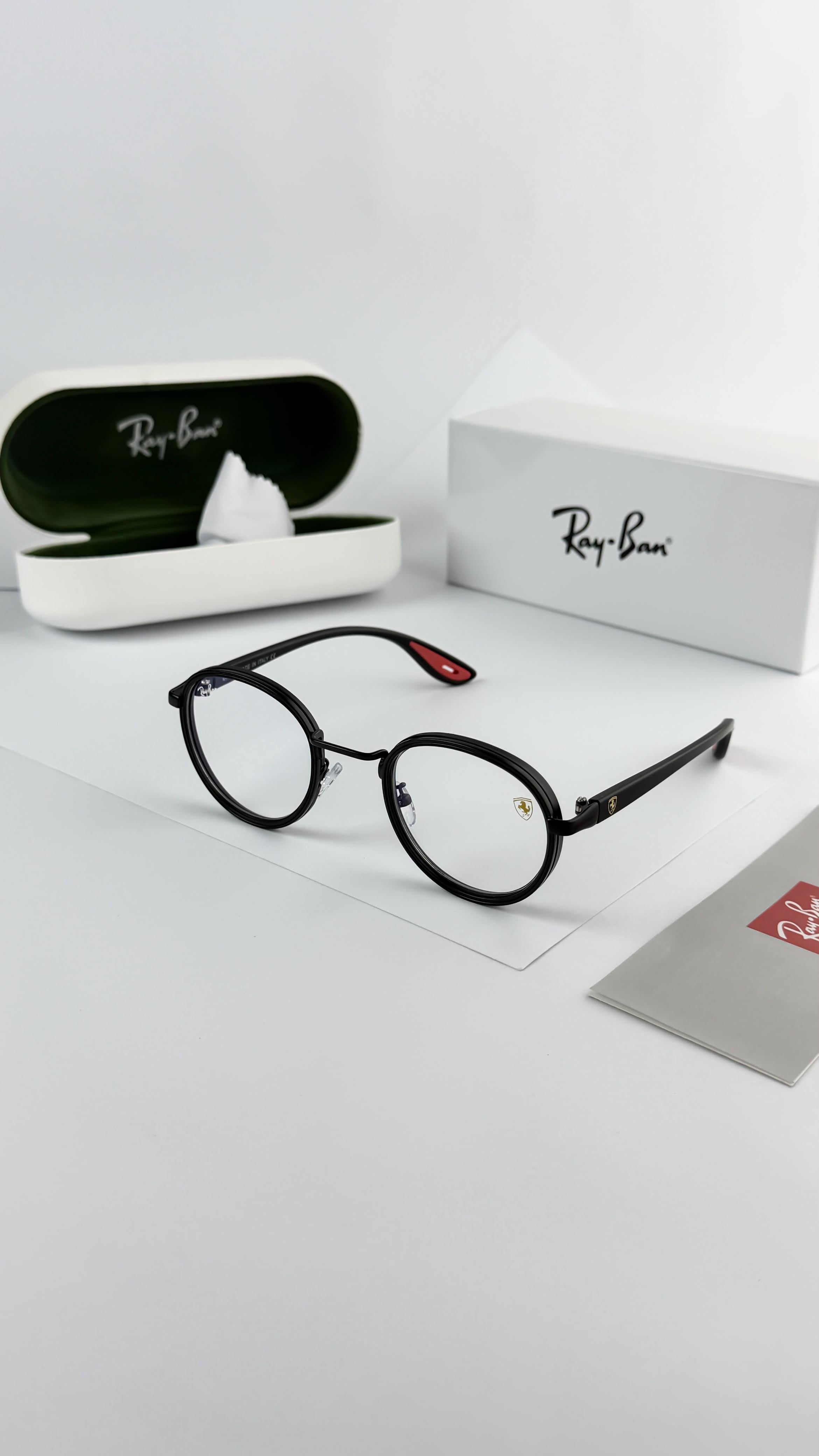 RA_YBAN BLACK PLANO 02 SUNGLASS