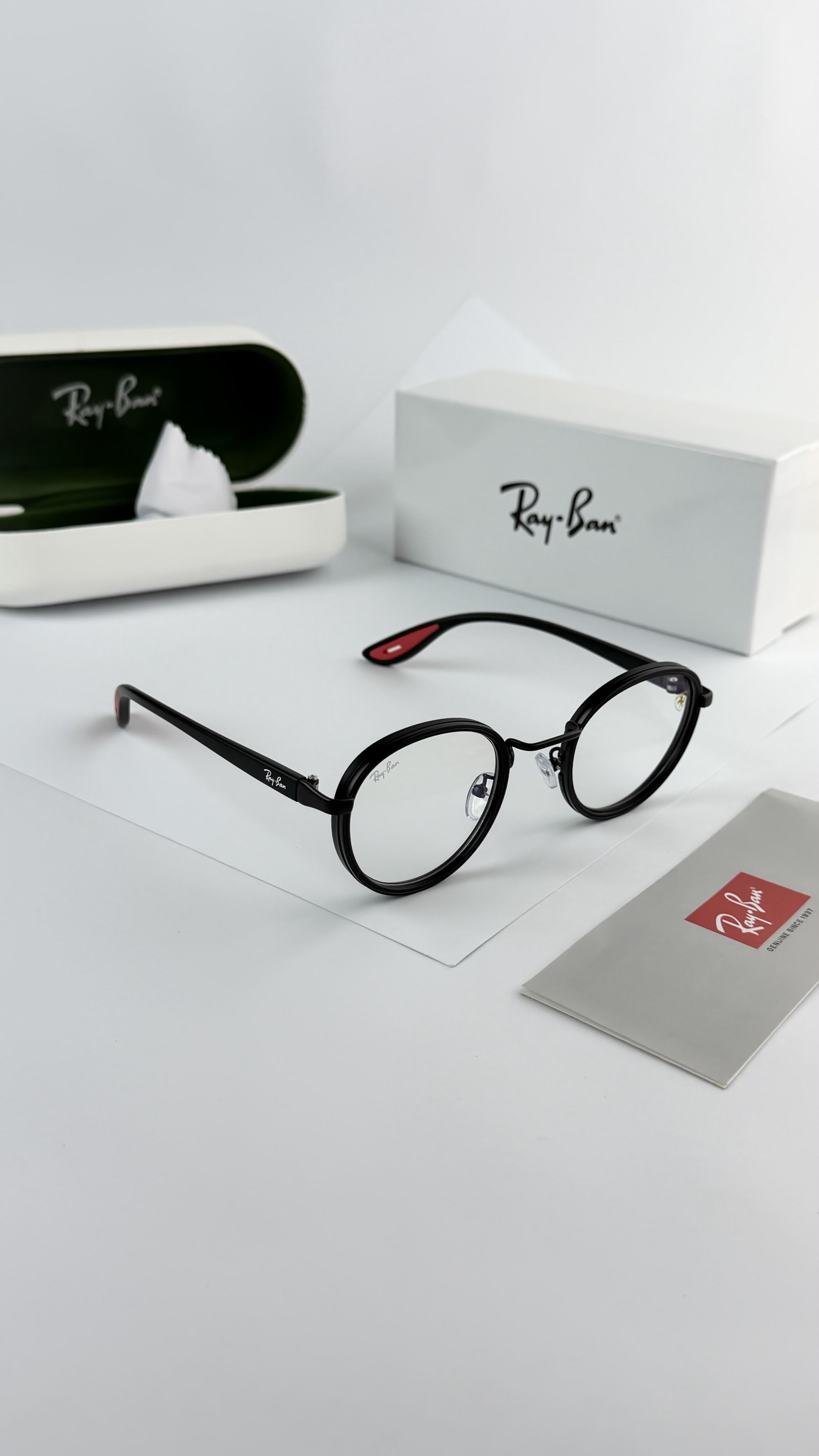 RA_YBAN BLACK PLANO 02 SUNGLASS