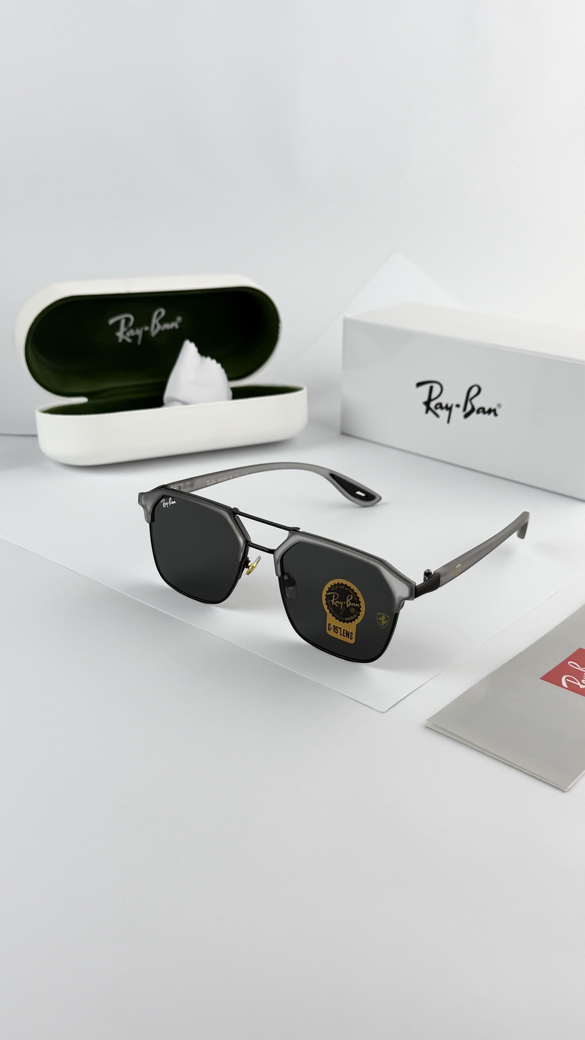 RAY_BAN GREY BLACK 04 SUNGLASS