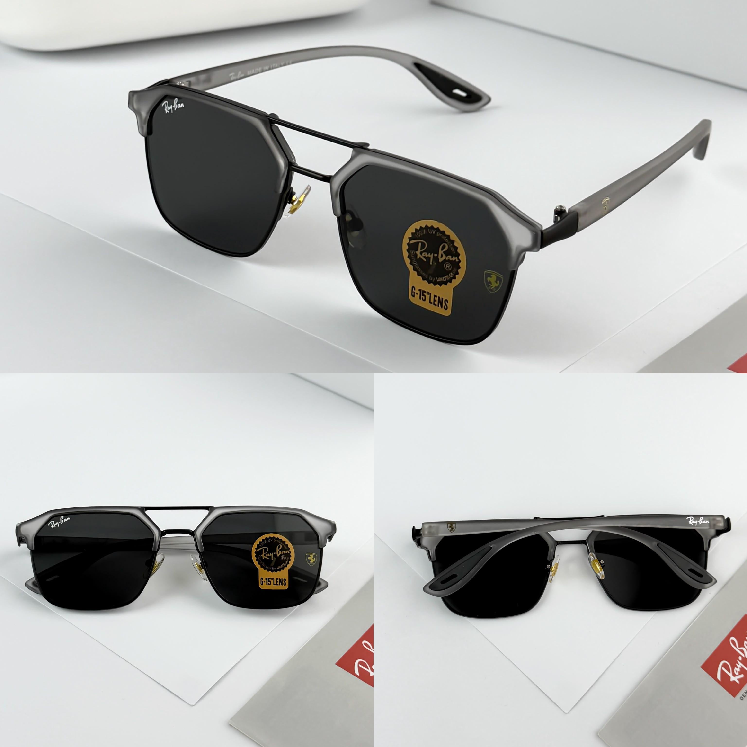 RAY_BAN GREY BLACK 04 SUNGLASS