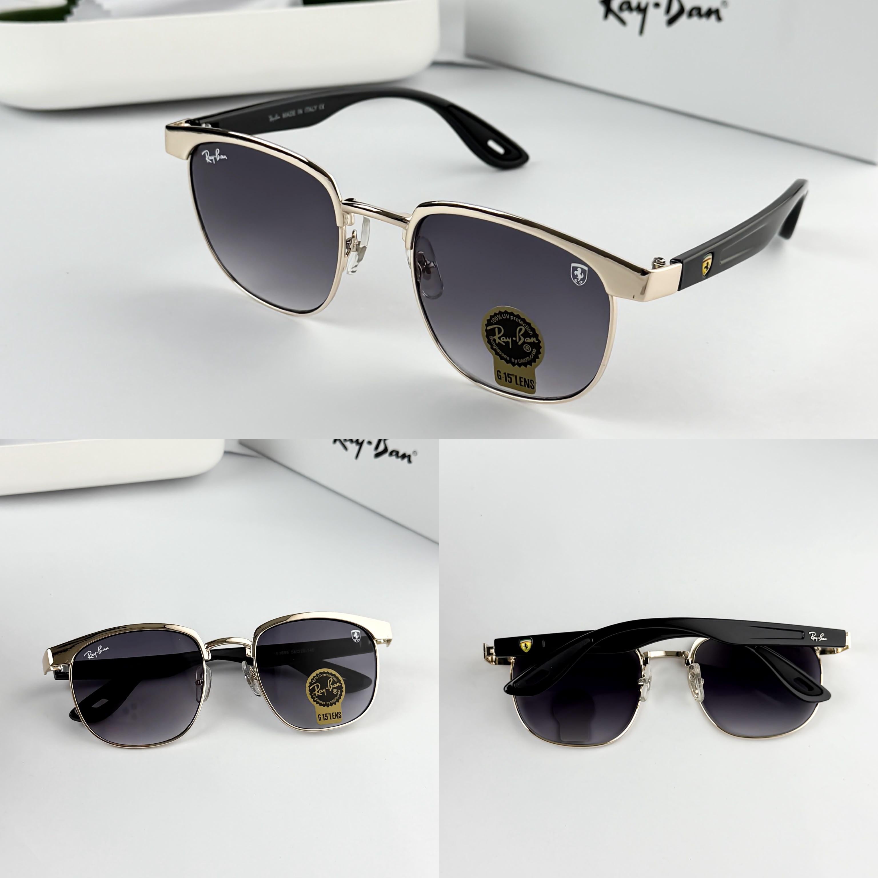 RAY_BAN GOLD BLACK 03 SUNGLASS