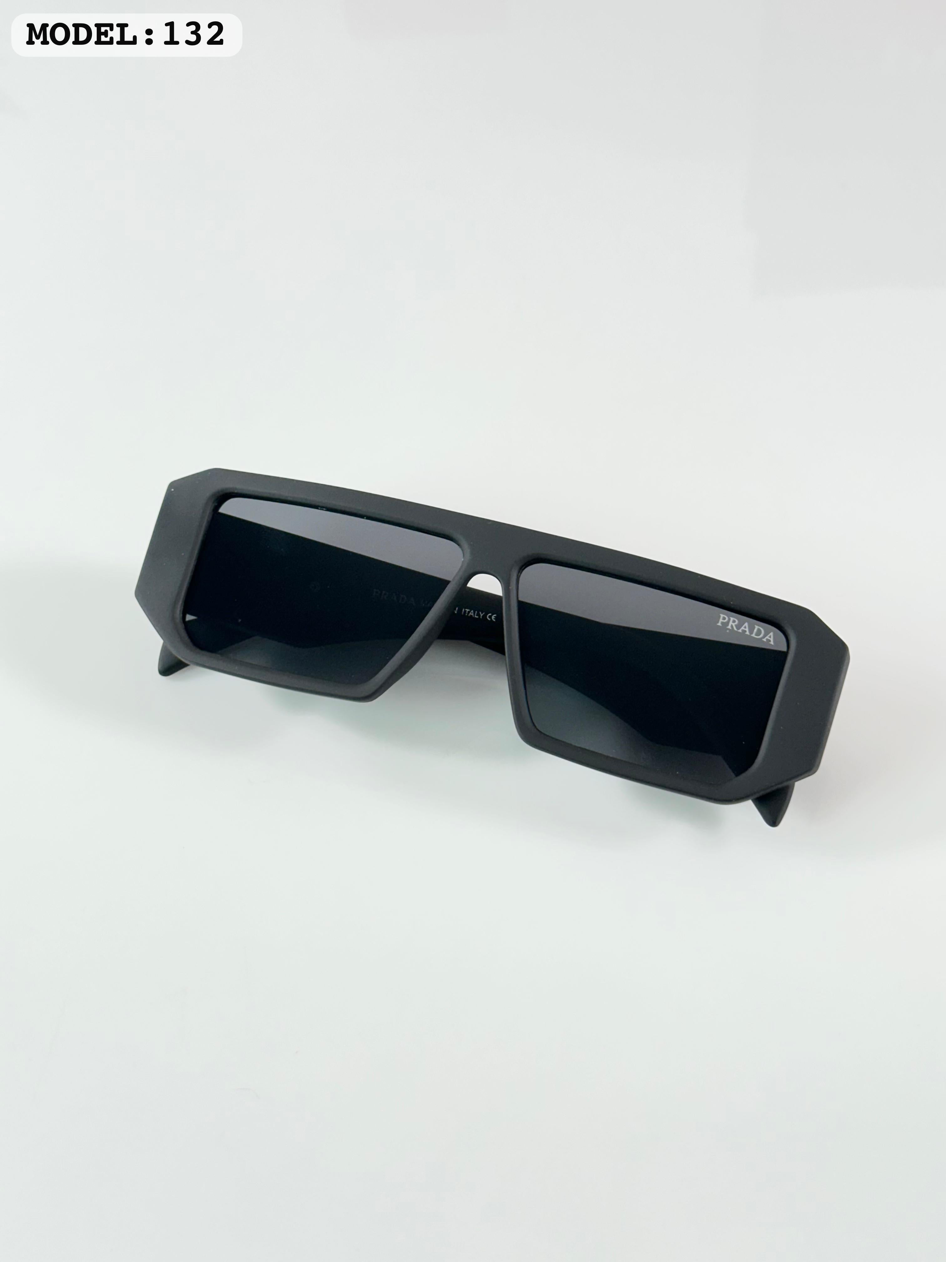 PRA_DA 132 MATE BLACK  SUNGLASS