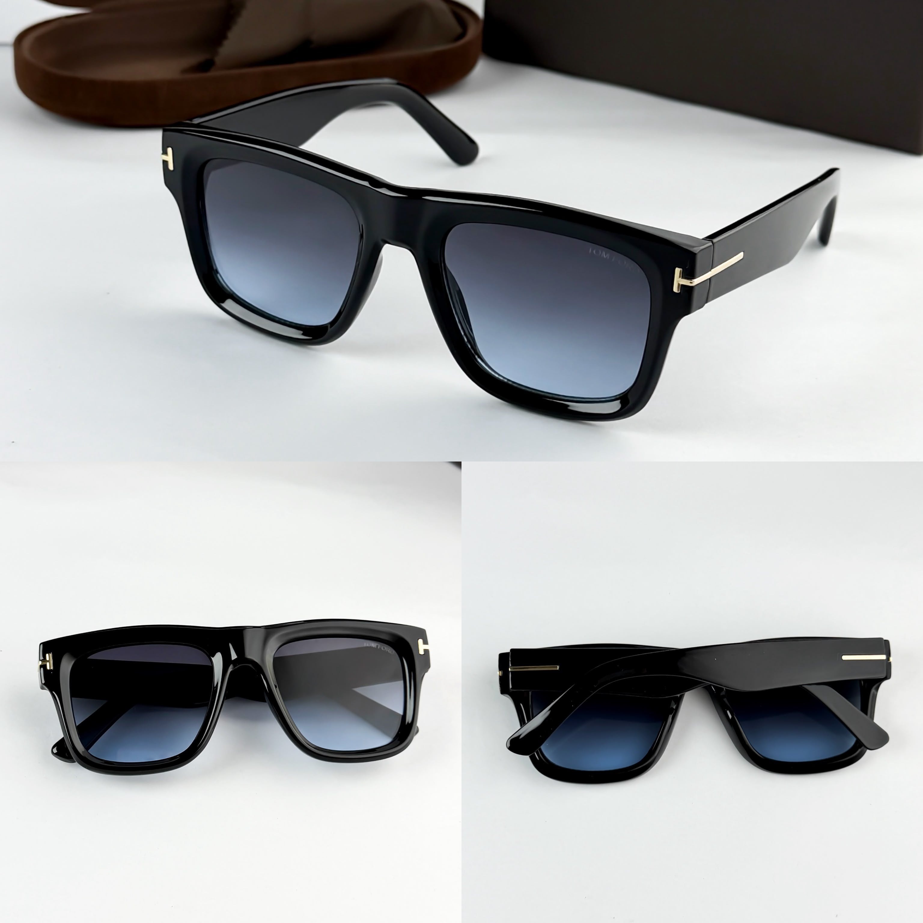 TOMF_ORD BLACK SHADED 258 SUNGLASS