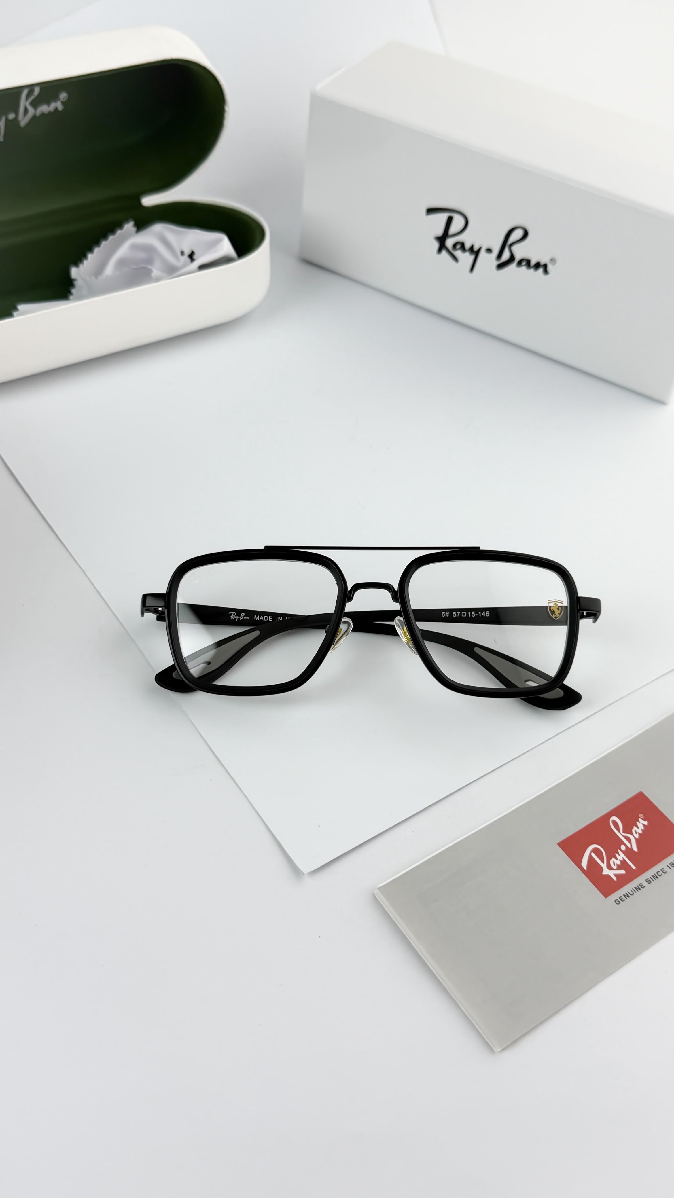 RAY_BAN BLACK PLANO 06 SUNGLASS