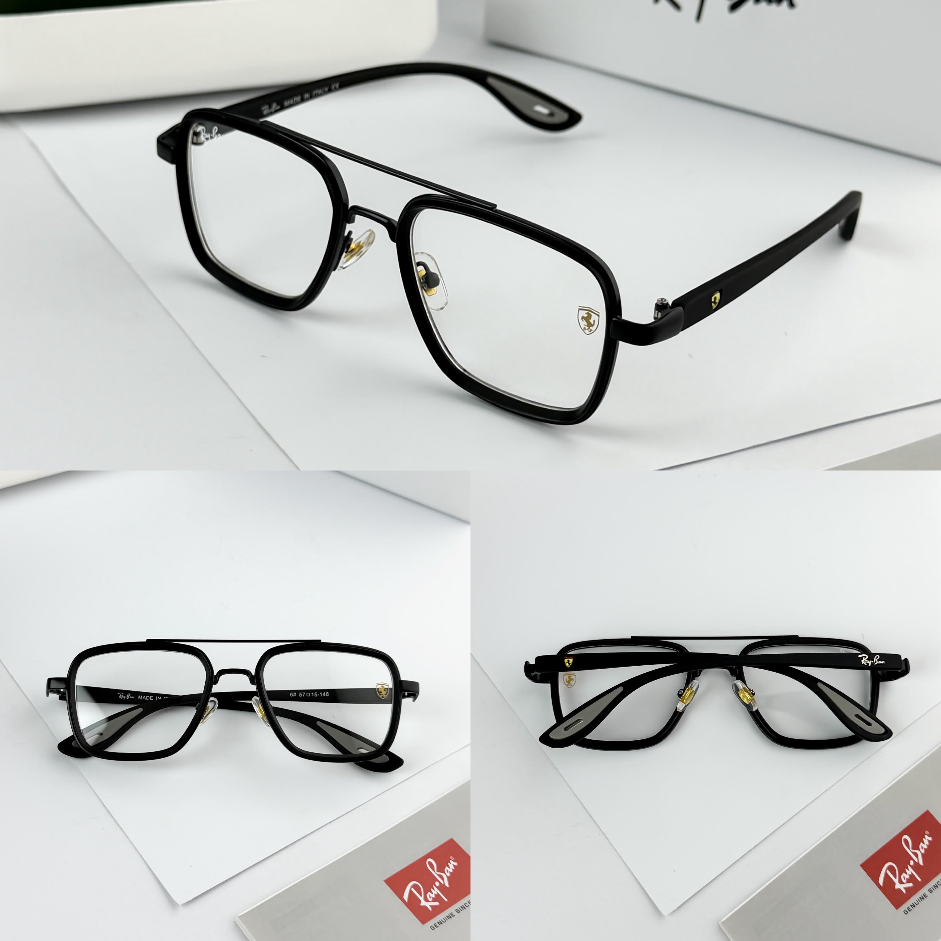 RAY_BAN BLACK PLANO 06 SUNGLASS