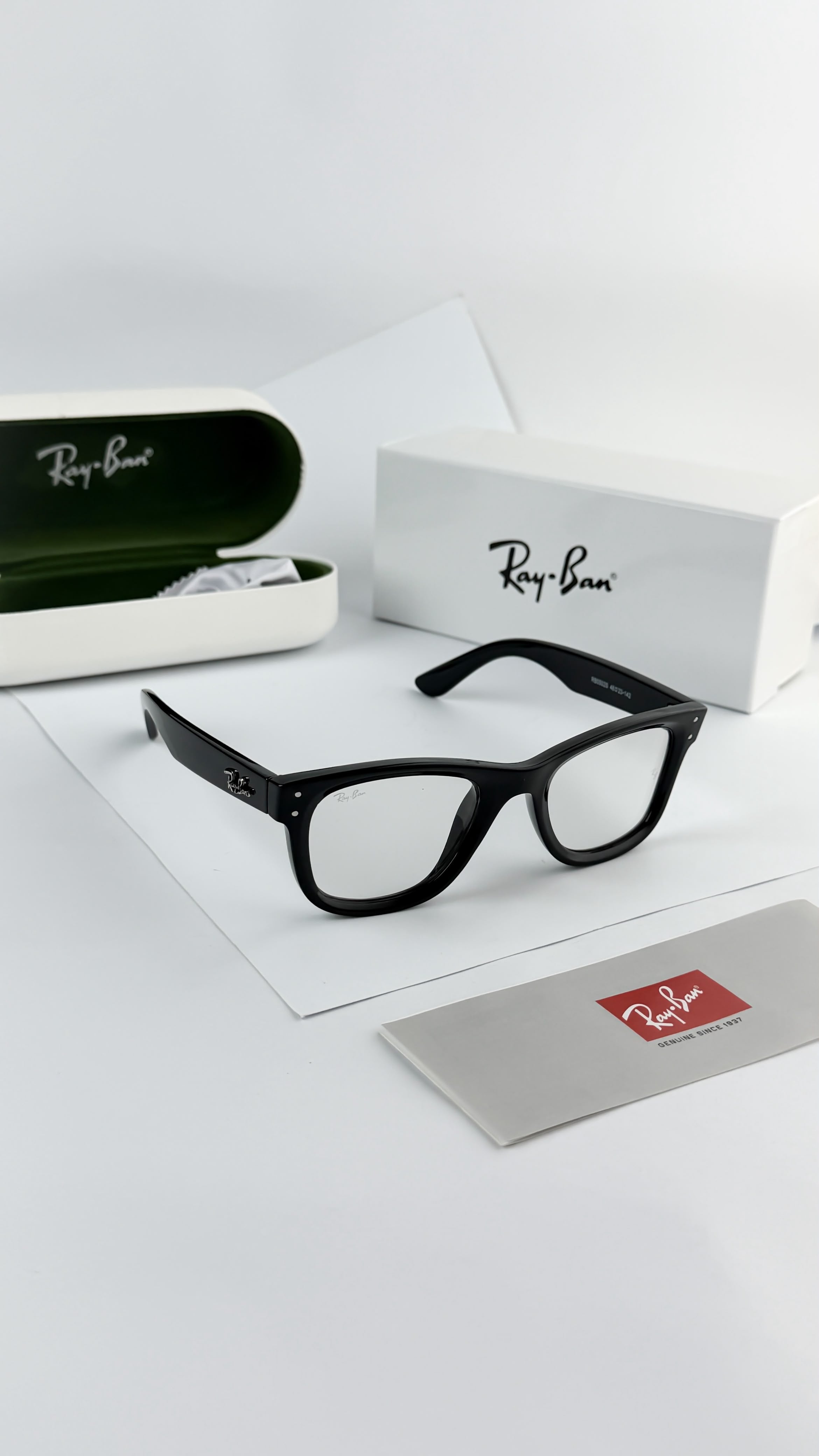 RAY_BAN BLACK PLANO 0502 SUNGLASS