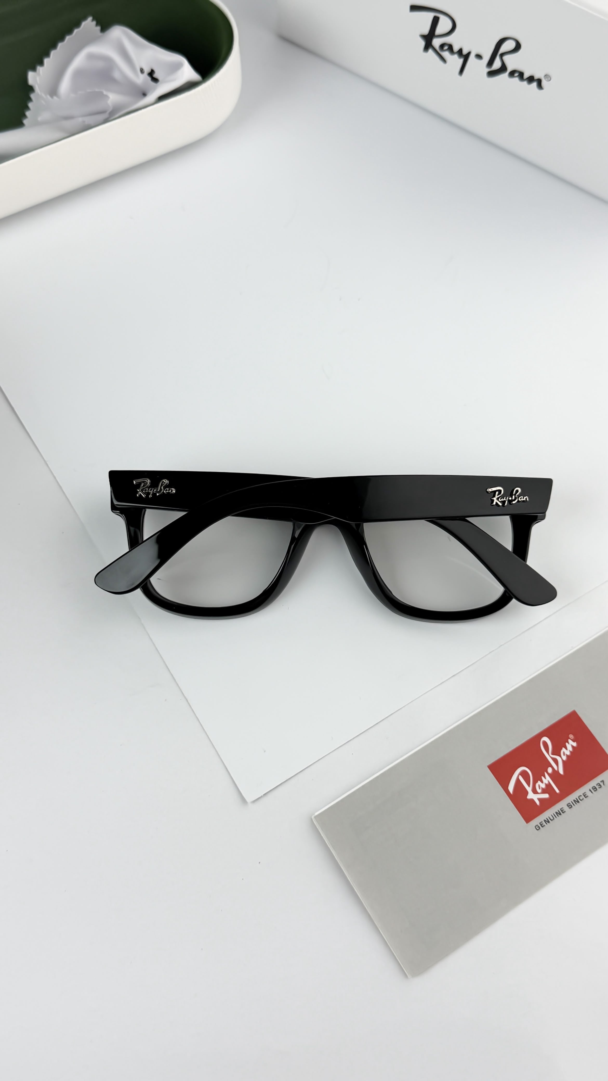 RAY_BAN BLACK PLANO 0502 SUNGLASS