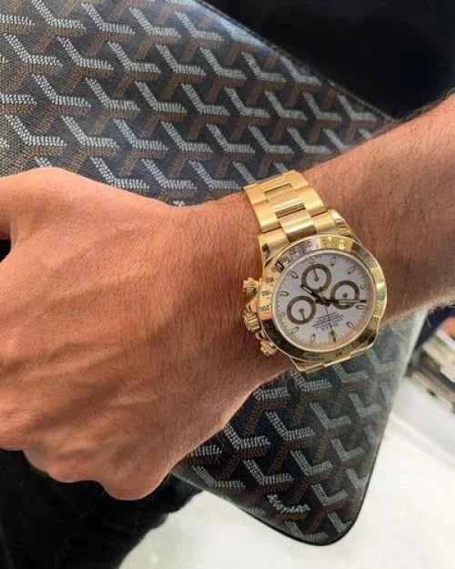 luxury Watch Daytona Gold White