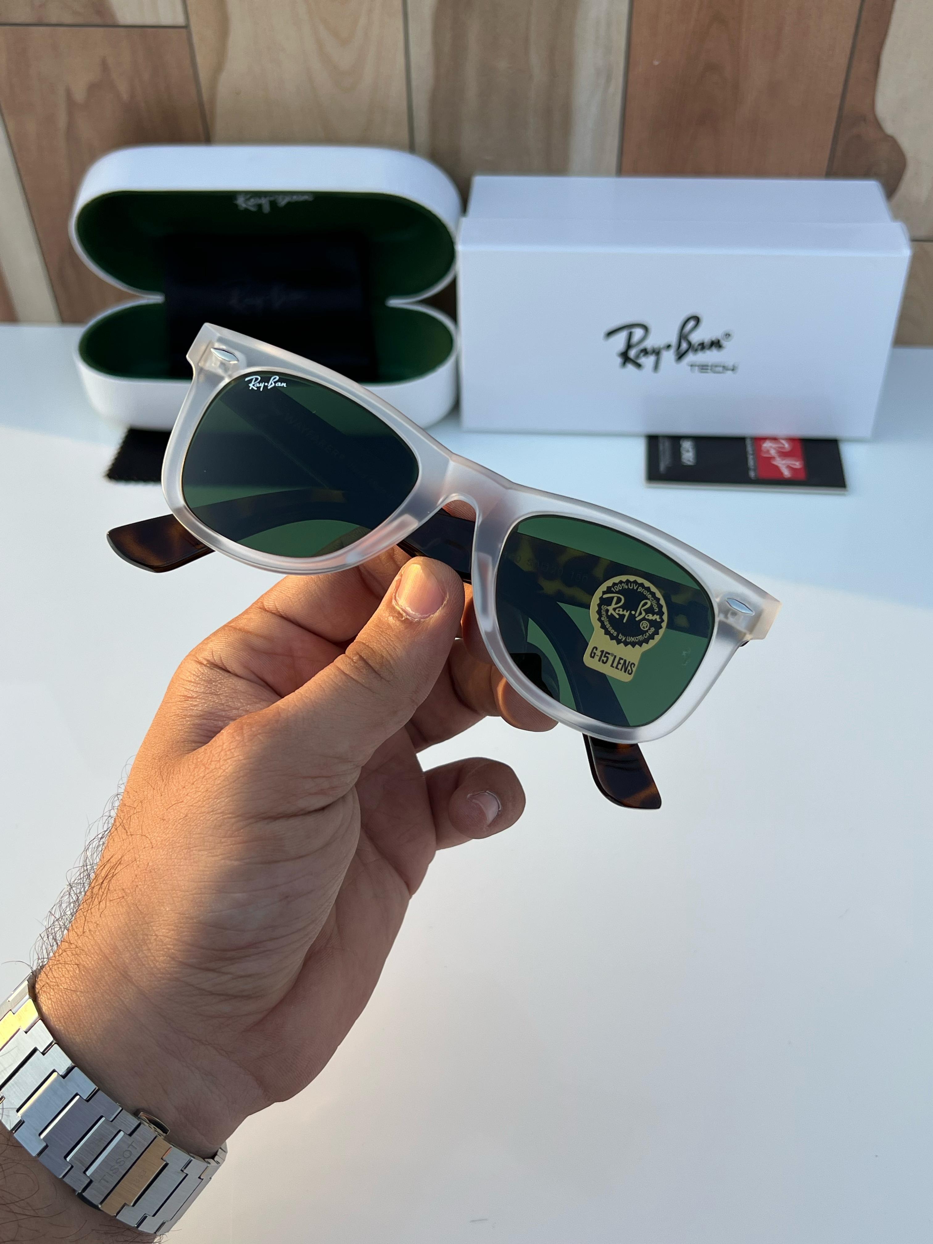 Ray- 2140 slant white tiger green